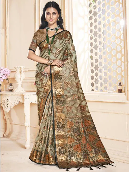 Bunawat Ruchika Vol 4 - 1001 Organza Saree Collection
