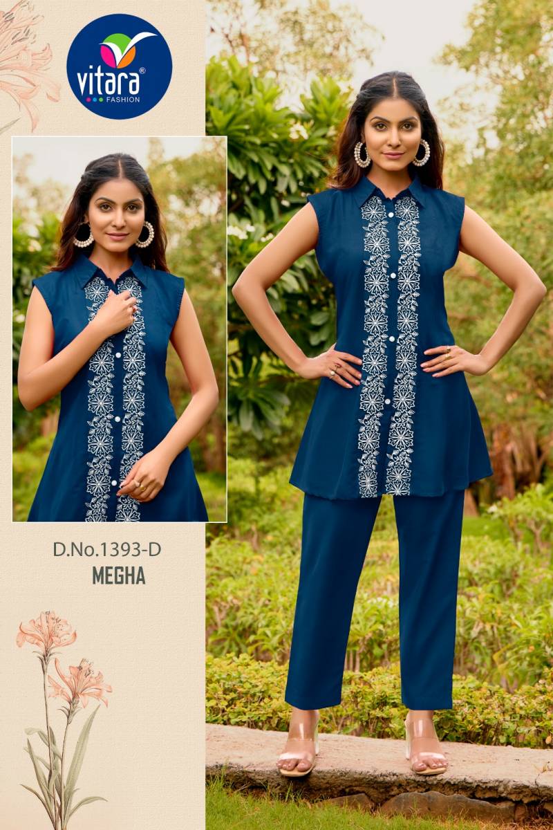 Vitara Megha Rangila Embroidered Co Ord Set Collection