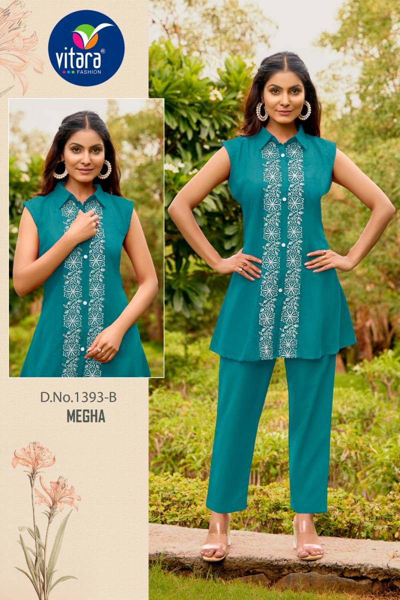 Vitara Megha Rangila Embroidered Co Ord Set Collection
