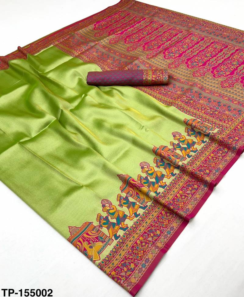 Rajyog Tissue Pashmina With Zari Weaving Saree Collection