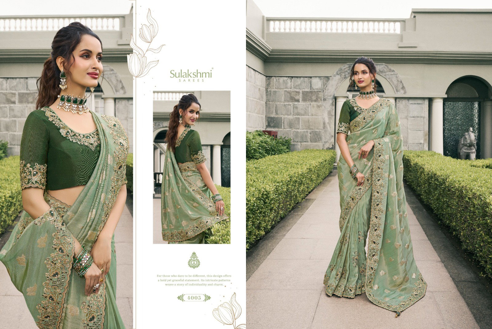 Sulakshmi Bridal Heritage - 4005 Wedding Wear Saree