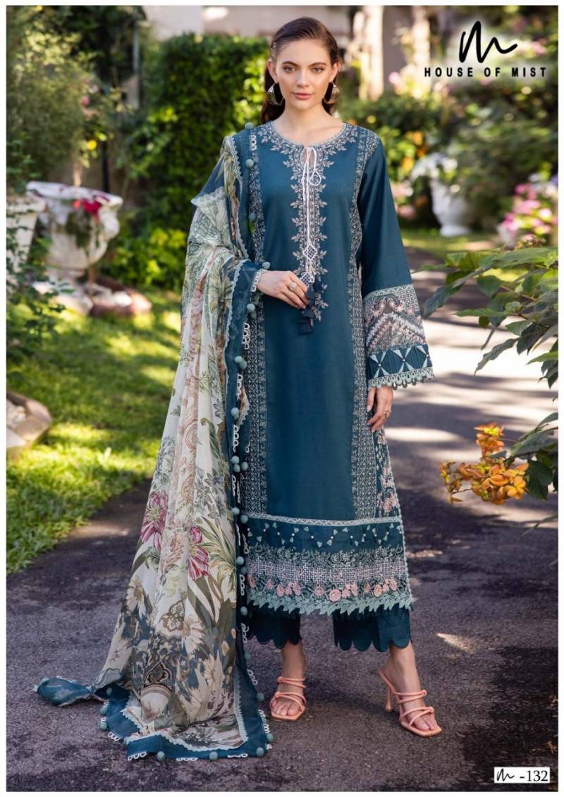 House Of Mist Ghazal Vol 14 Cotton Dress Material Collection