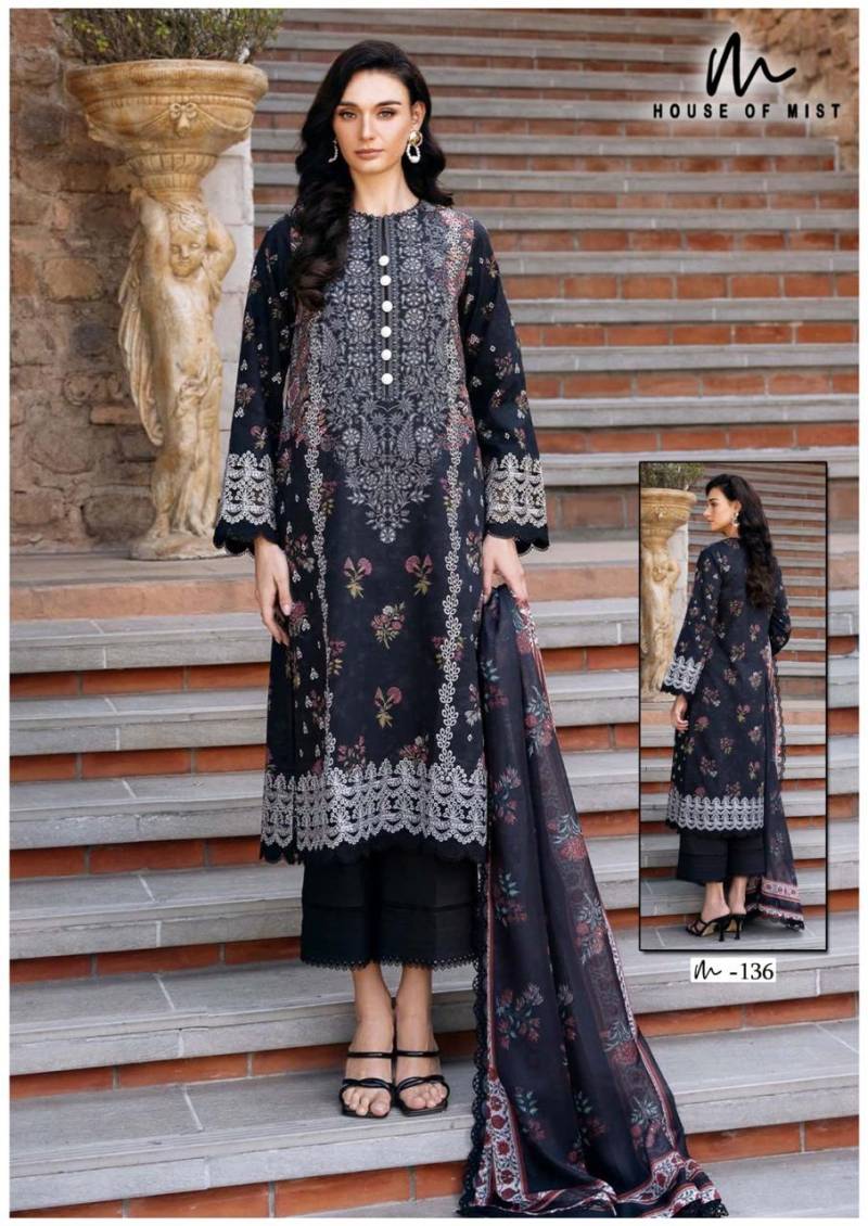 House Of Mist Ghazal Vol 14 Cotton Dress Material Collection