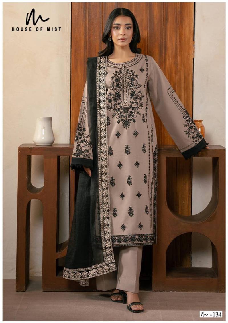 House Of Mist Ghazal Vol 14 Cotton Dress Material Collection
