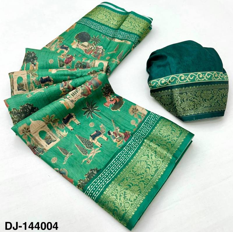 Rajyog Dola Jequard Vol 6 Silk Digital Printed Saree Collection