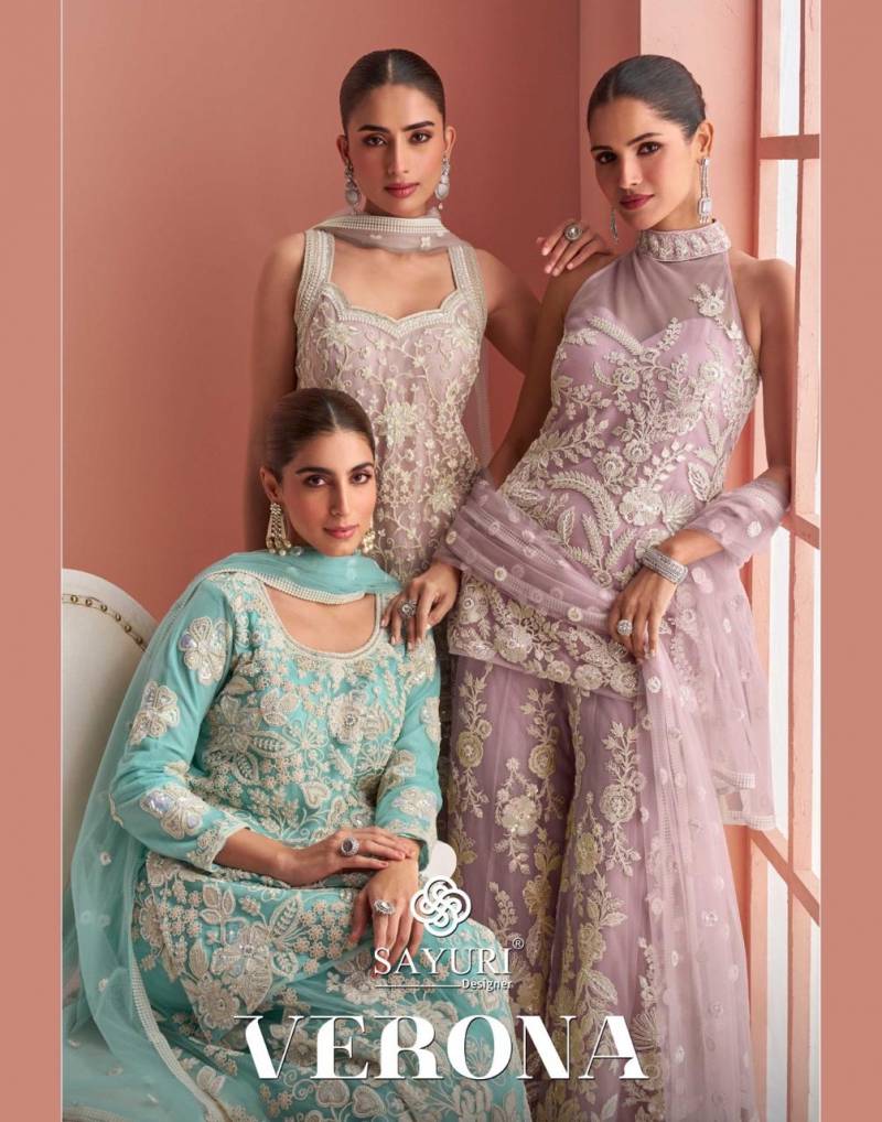 Sayuri Verona Fancy Premium Net Salwar Suits Collection