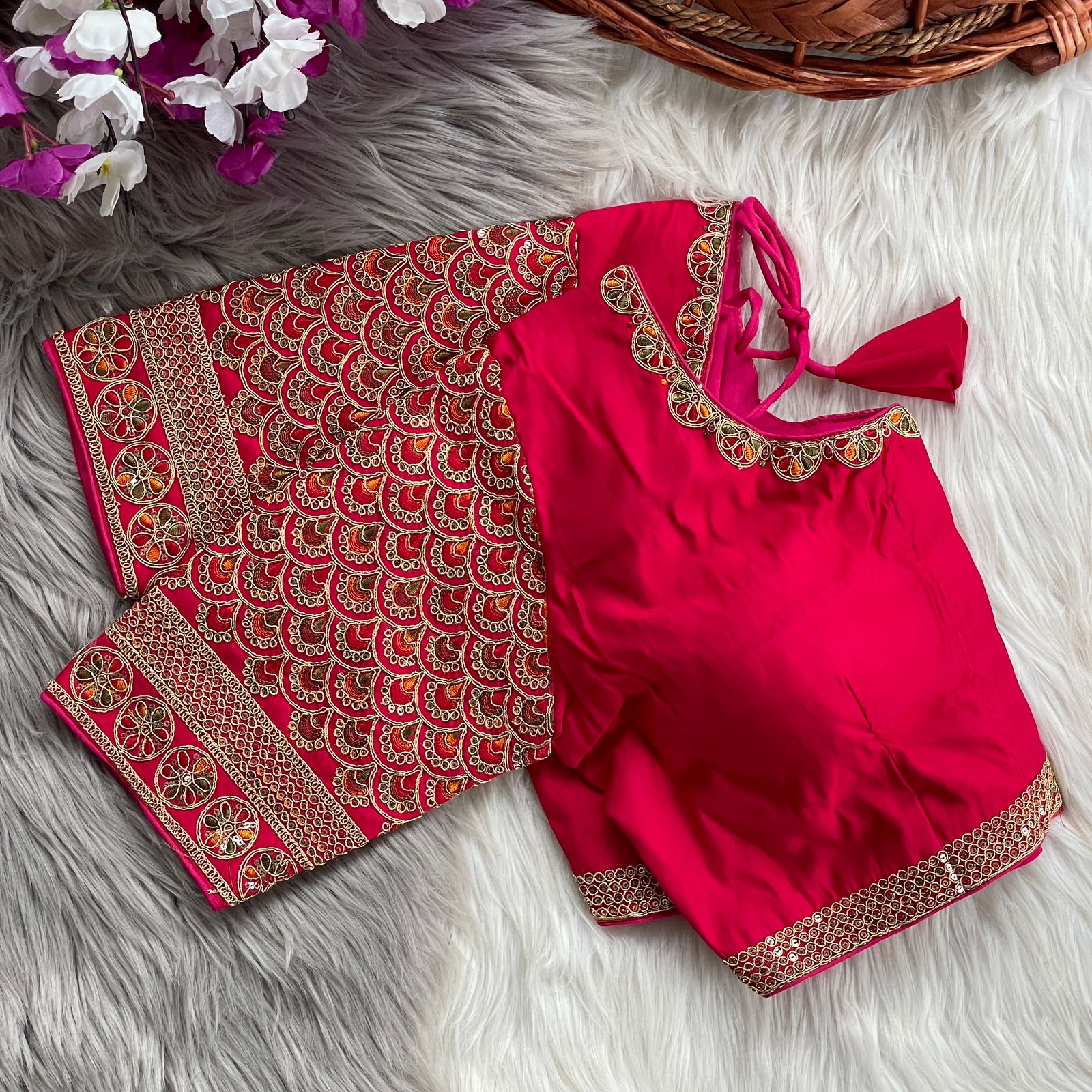 Ruh 1016 Pure Roma Silk Designer Wedding Wear Blouse