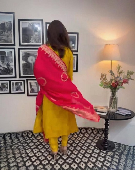 Navya Kurti 126 Party Wear Embroidery Worked Cotton Silk Kurti with Pant and Dupatta Set 