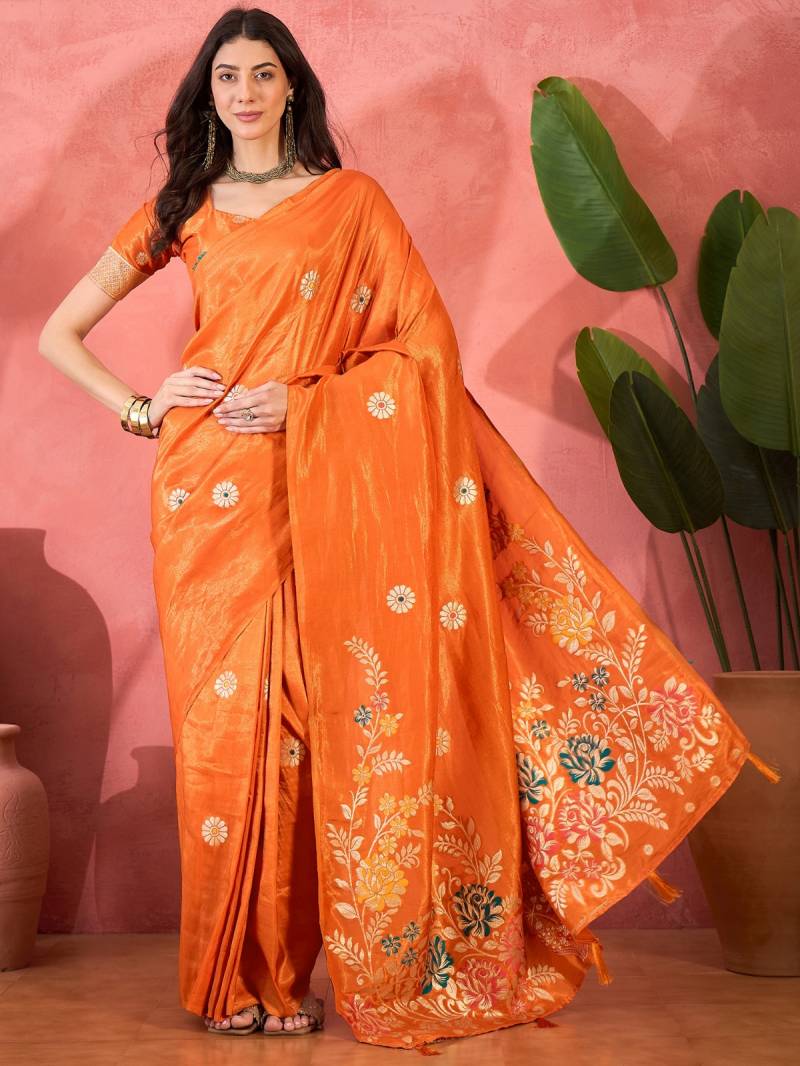 Cp 8245 Shimmer Designer Jacquard Worked Saree Collection