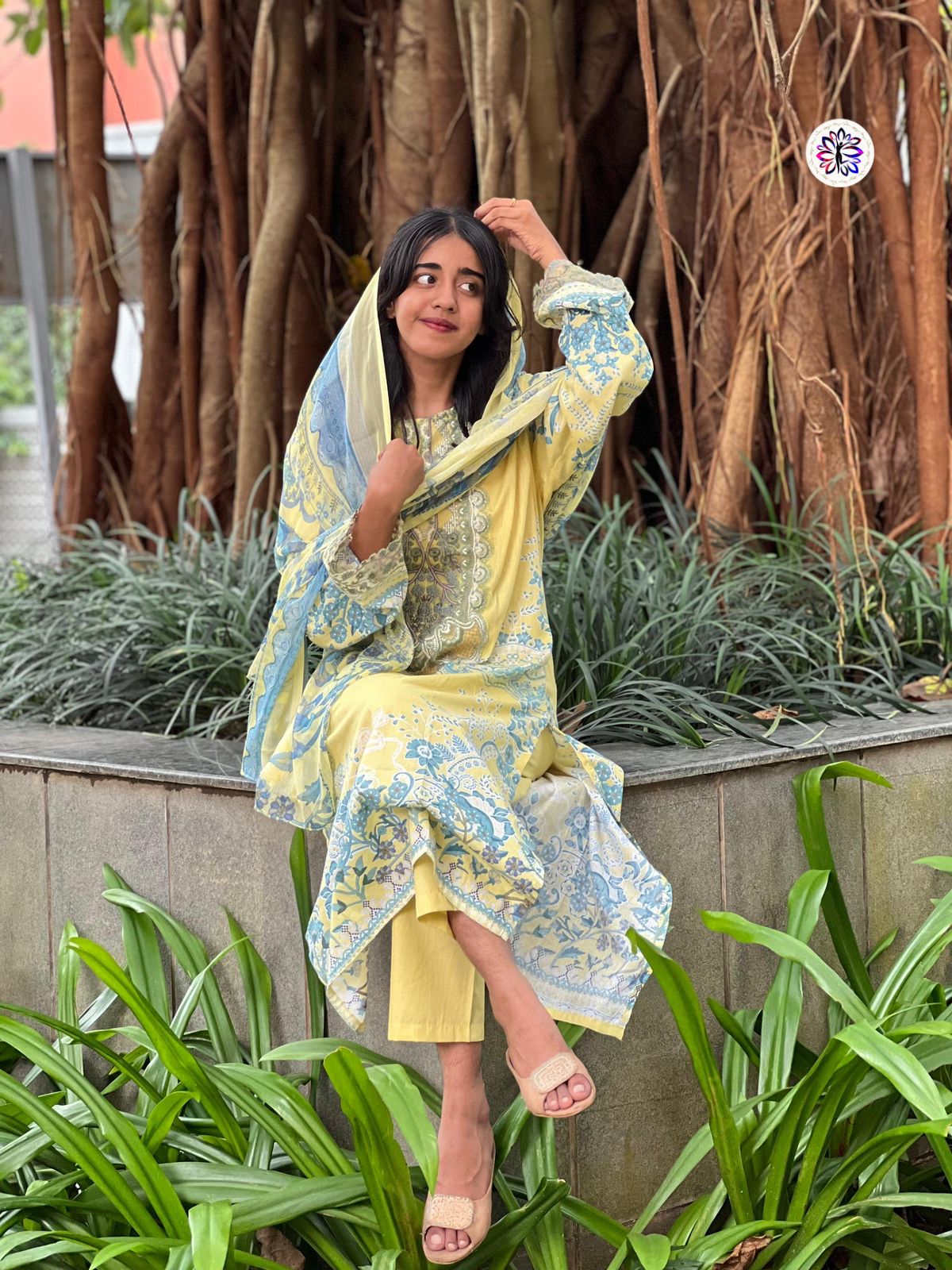 Lekha KL 1002 Muslin Cotton Digital Printed Dress Material