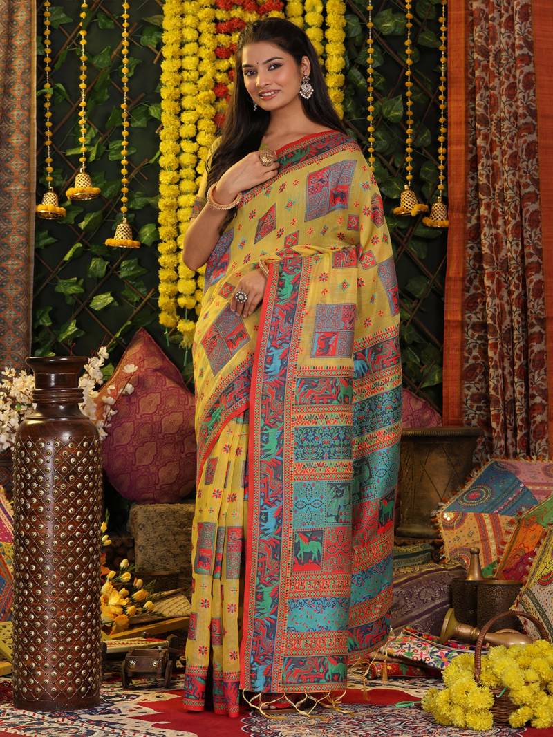 Astita Kethal Kota Linen Cotton Designer Saree Collection