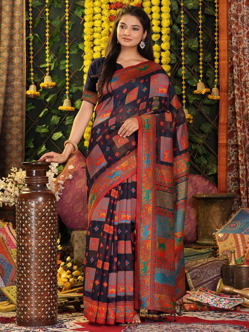 Astita Kethal Kota Linen Cotton Designer Saree Collection