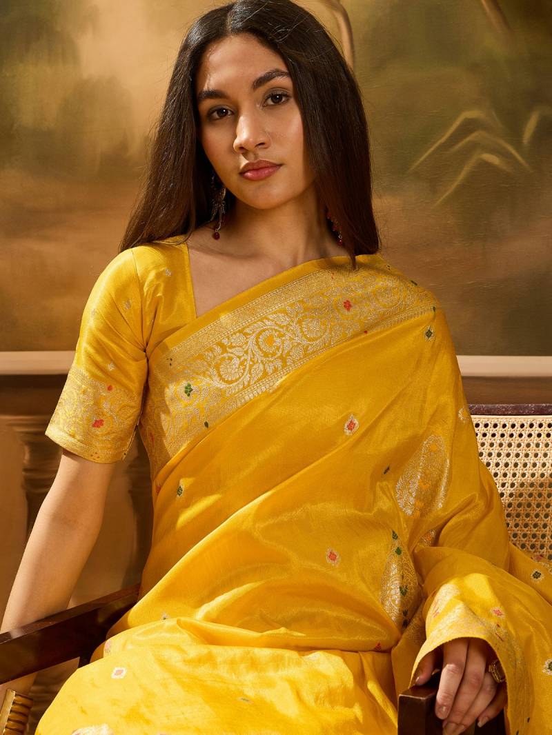 Cp 8249 Shimmer Fancy Jecqaurd Worked Saree Collection