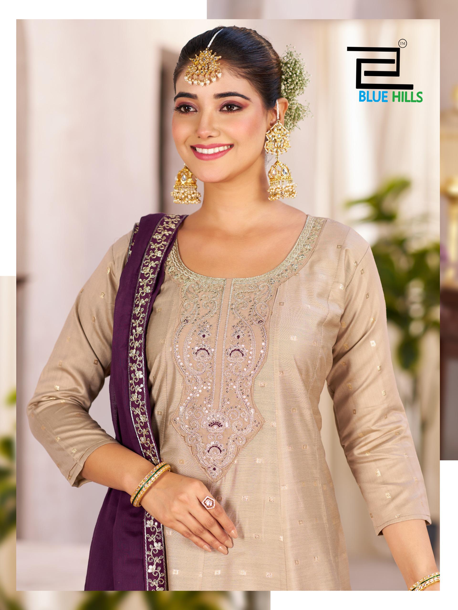 Blue Hills Sindoor Vol 3 Plus Size Kurti Bottom With Dupatta