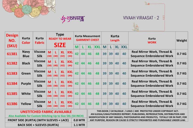 Shubhvastra Vivaah Viraasat 2 Festival Mens Wear Collection