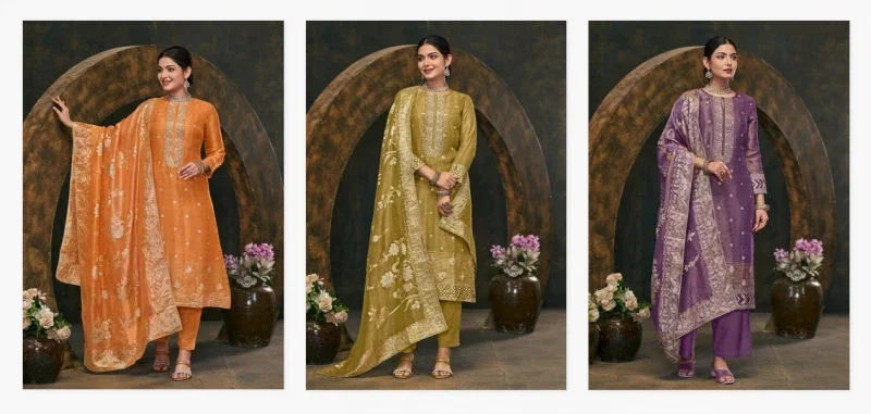 Sahiba Bagan Shimmer Printed Salwar Kameez Collection