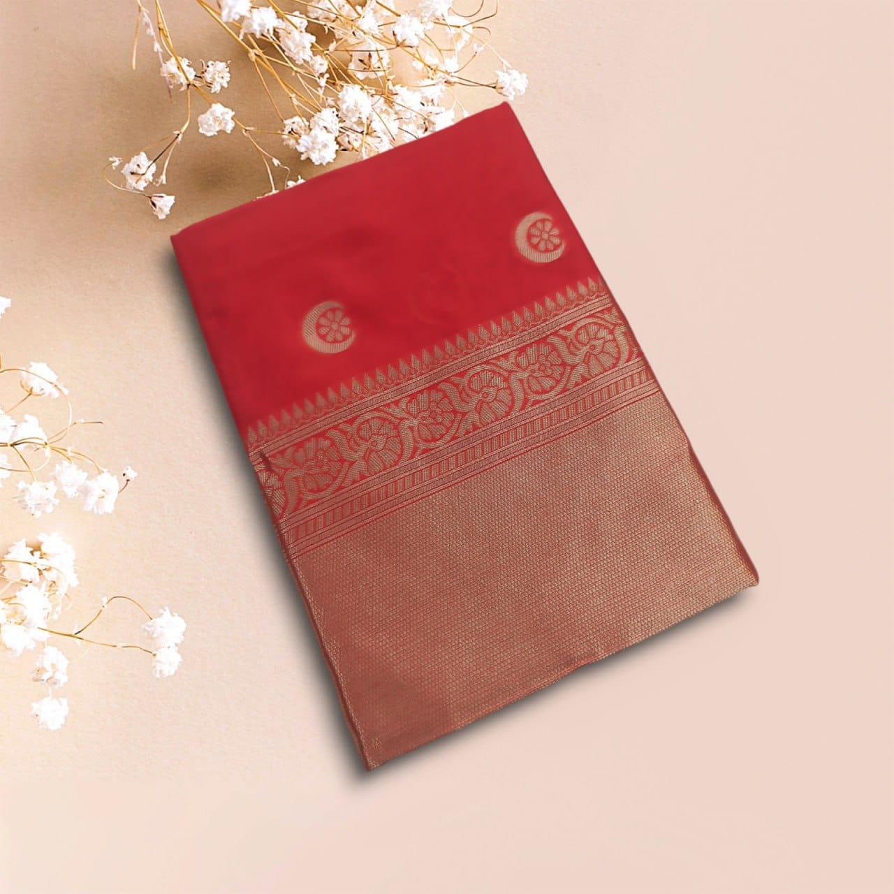Sf 142 Soft Lichi Silk Jacquard Work Saree