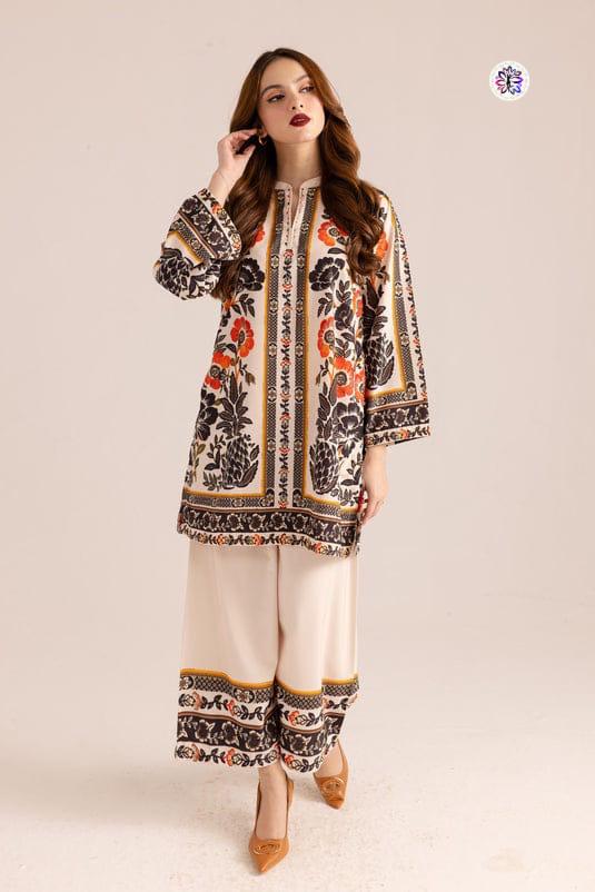 Lekha KL 1006 Heavy Crape Digital Printed Top With Bottom