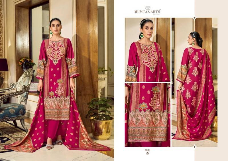 Mumtaz Mehr E Gul Modal Silk Printed Dress Material Collection
