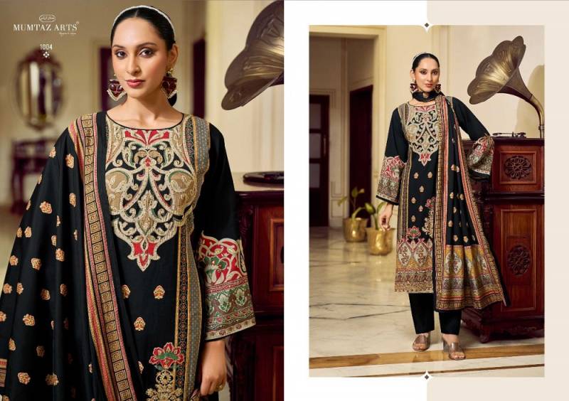 Mumtaz Mehr E Gul Modal Silk Printed Dress Material Collection
