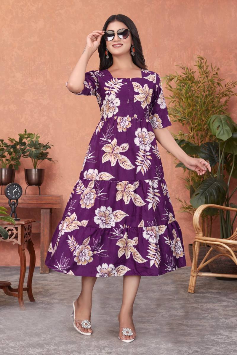 Shiv 251 Rayon Printed Kurti Collection