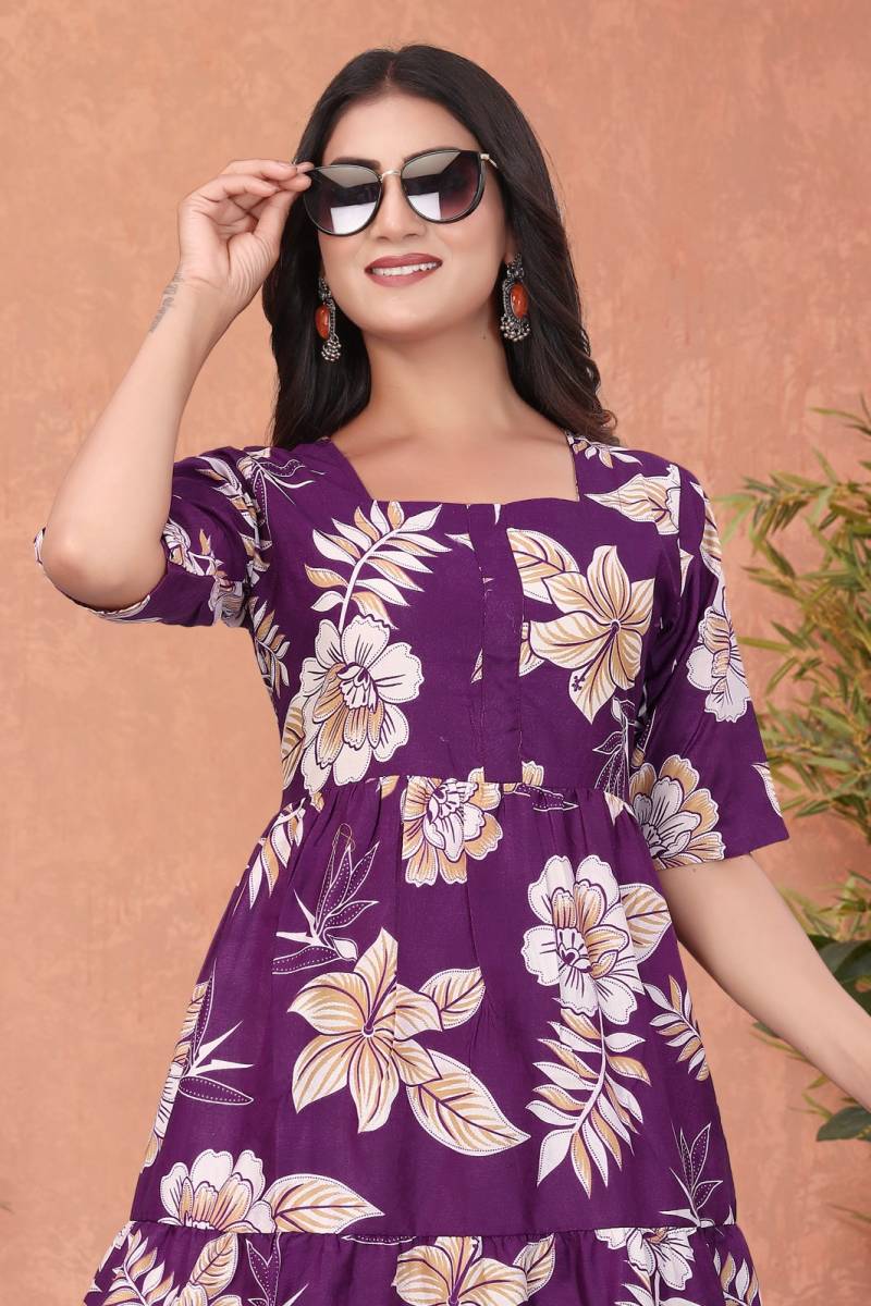 Shiv 251 Rayon Printed Kurti Collection