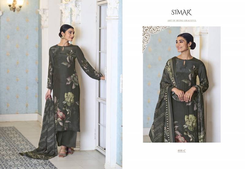 Glossy Simar Kaira Designer Digital Printed Salwar Suit