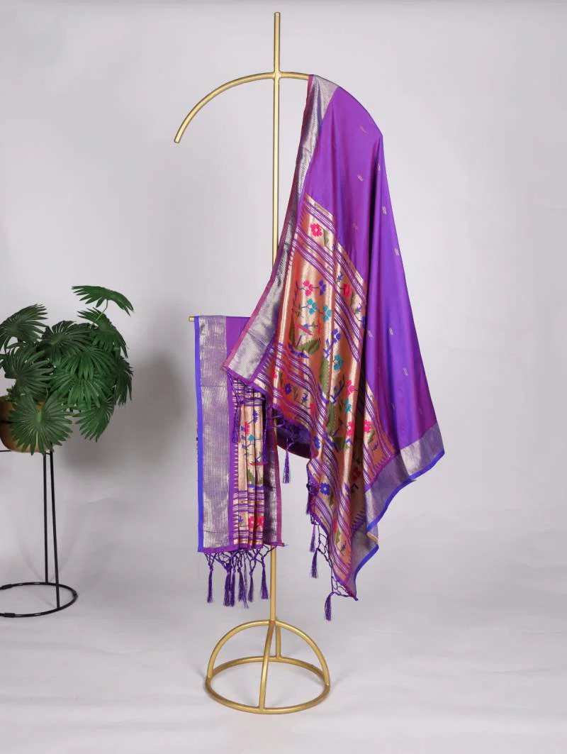 Nnk 4003 Jacquard Paithani Dupatta Collection