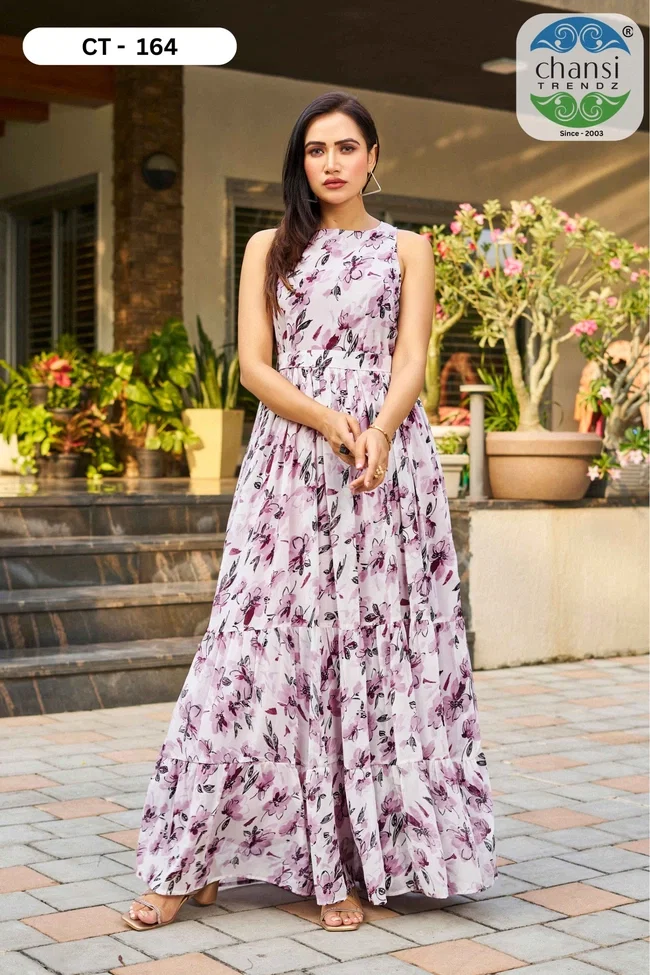 Chansi Elegance 101 Printed Gown Collection