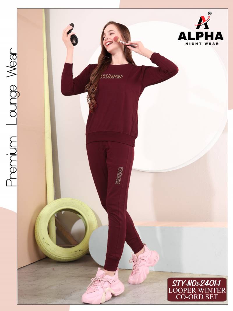 Alpha 2401 Looper Winter Night Cord Set Collection