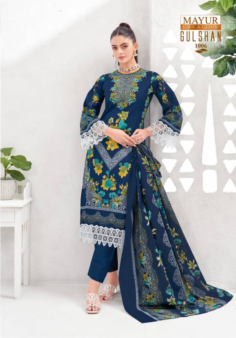 Mayur Gulshan Vol 1 Cotton Karachi Dress Material