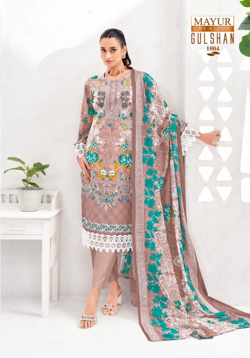 Mayur Gulshan Vol 1 Cotton Karachi Dress Material