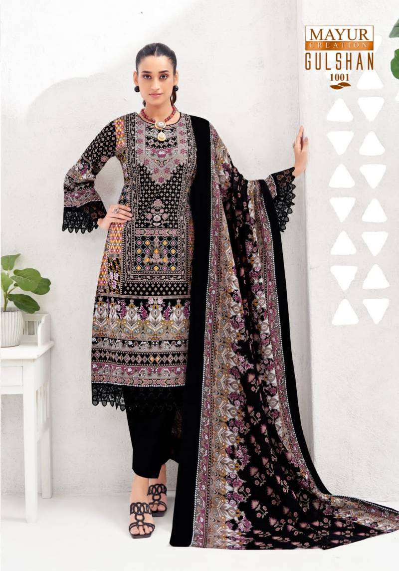 Mayur Gulshan Vol 1 Cotton Karachi Dress Material