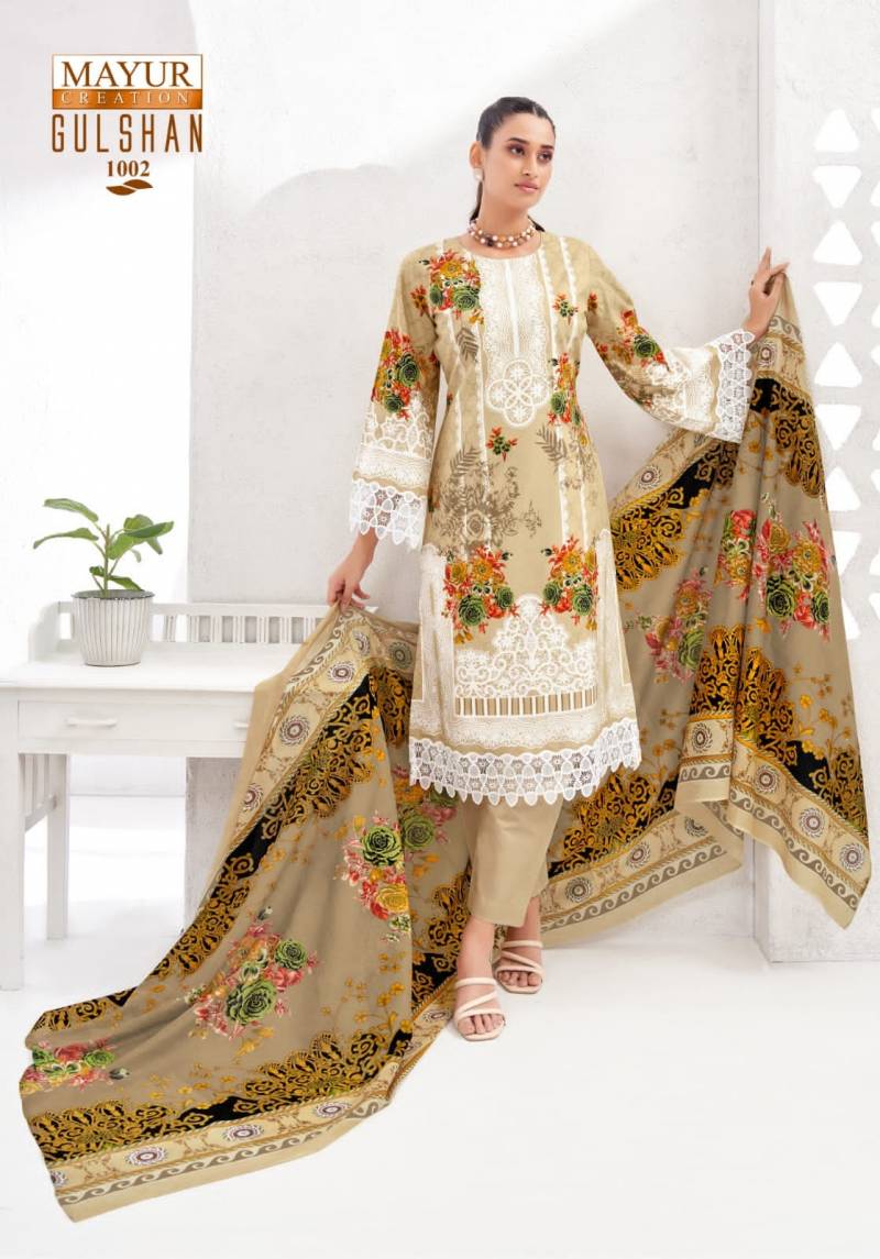 Mayur Gulshan Vol 1 Cotton Karachi Dress Material