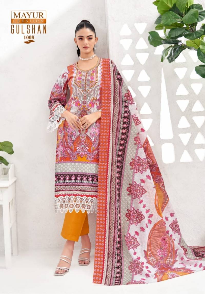 Mayur Gulshan Vol 1 Cotton Karachi Dress Material