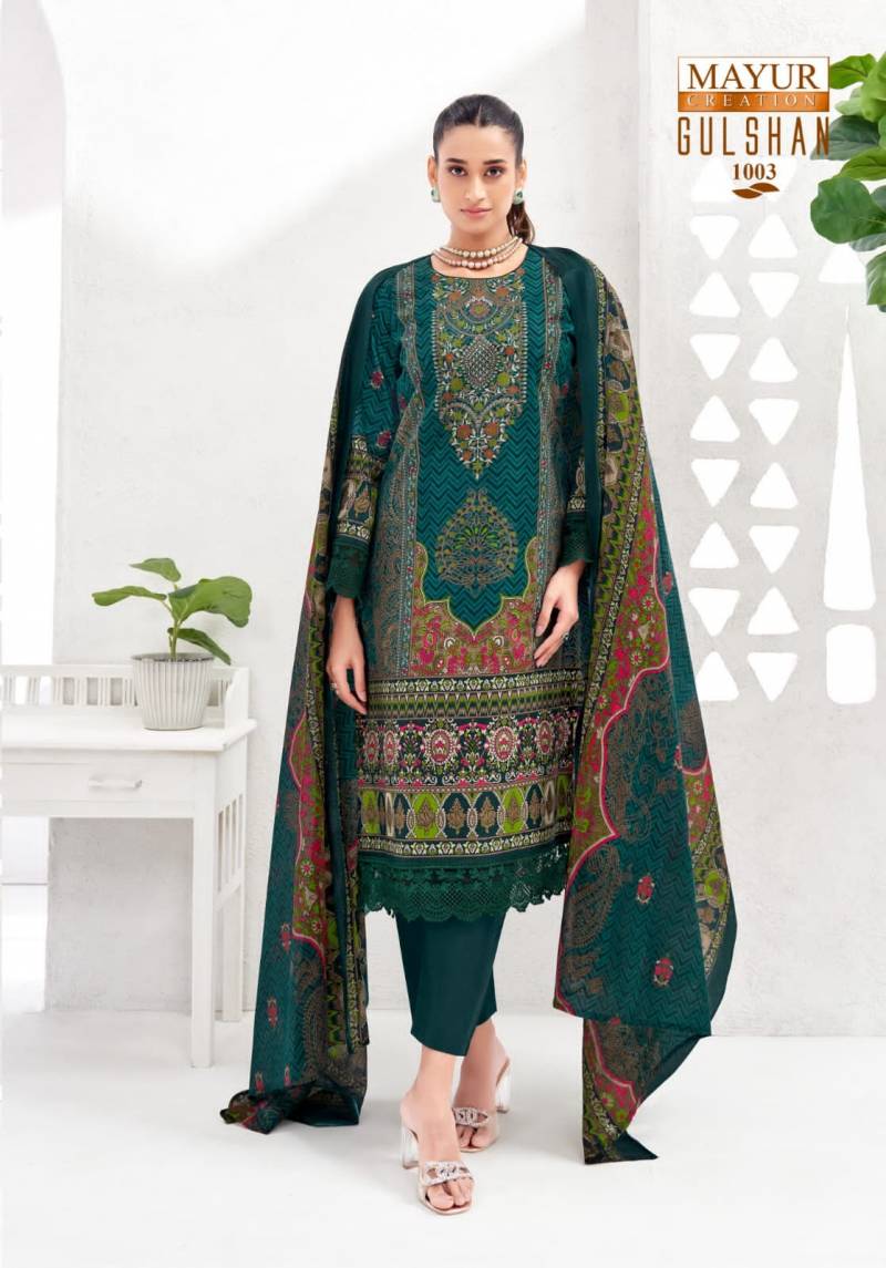 Mayur Gulshan Vol 1 Cotton Karachi Dress Material