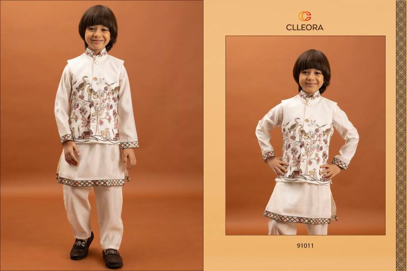 Clleora Mini Ethnic Viscose Kids Wear Festival Special Collection