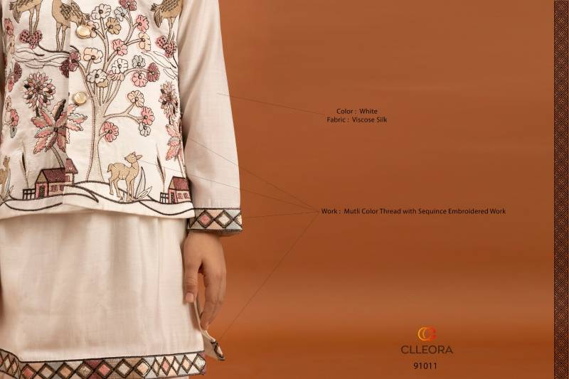 Clleora Mini Ethnic Viscose Kids Wear Festival Special Collection