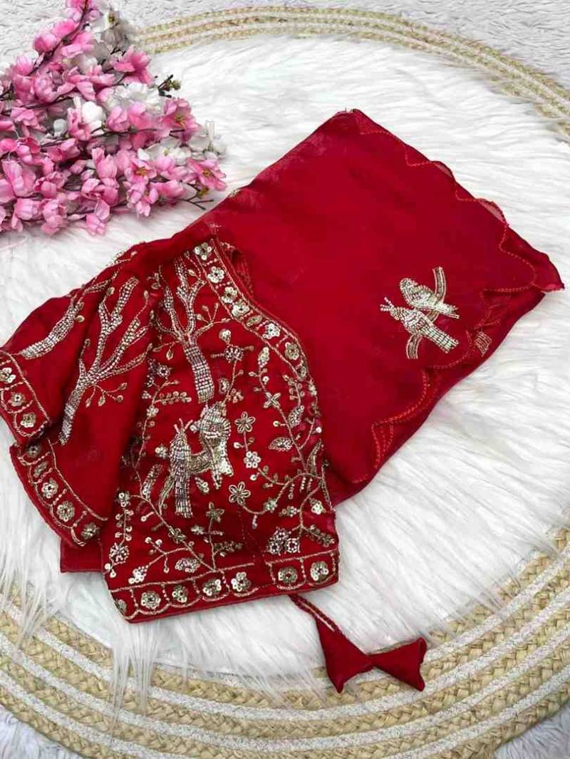 Kc 588 Fandy Satin Bollywood Designer Saree Collection