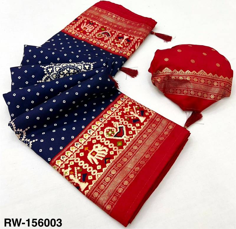 Rajyog Rajwadi Foil Printed Saree Collection