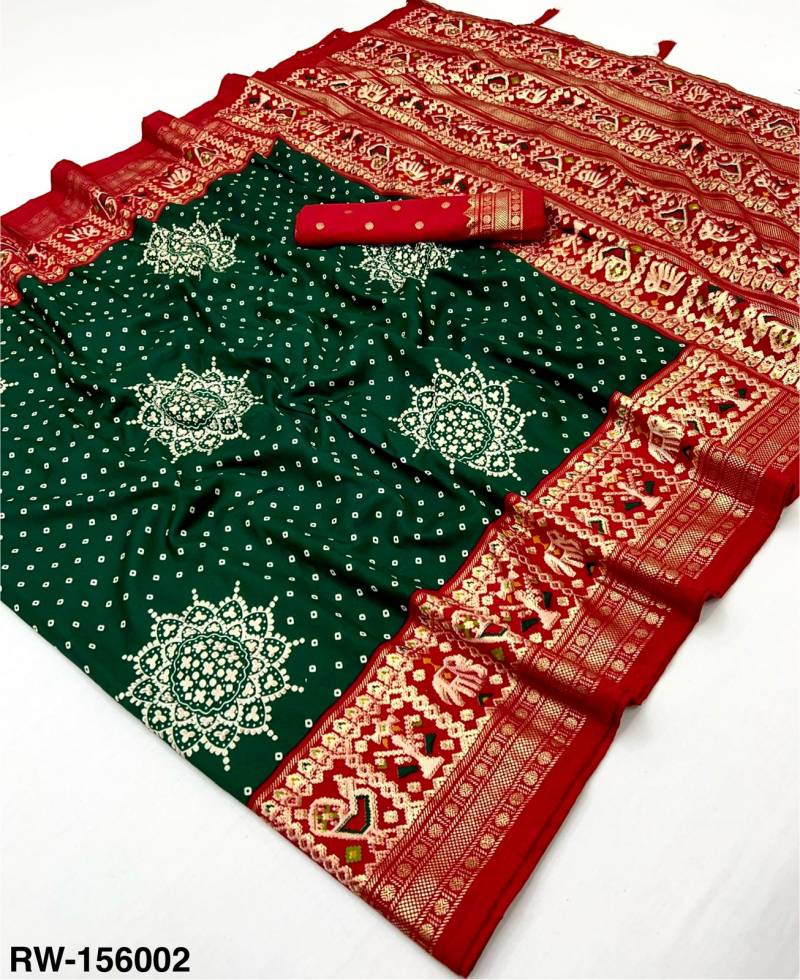 Rajyog Rajwadi Foil Printed Saree Collection