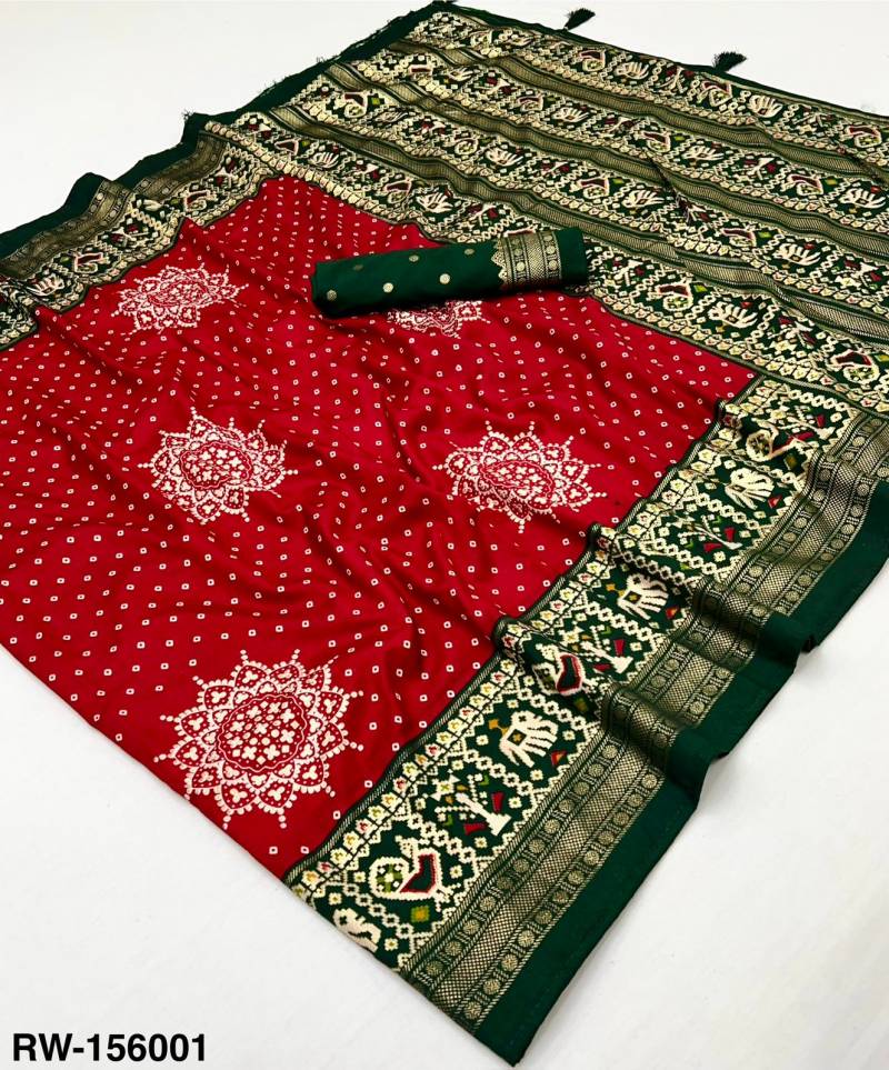 Rajyog Rajwadi Foil Printed Saree Collection