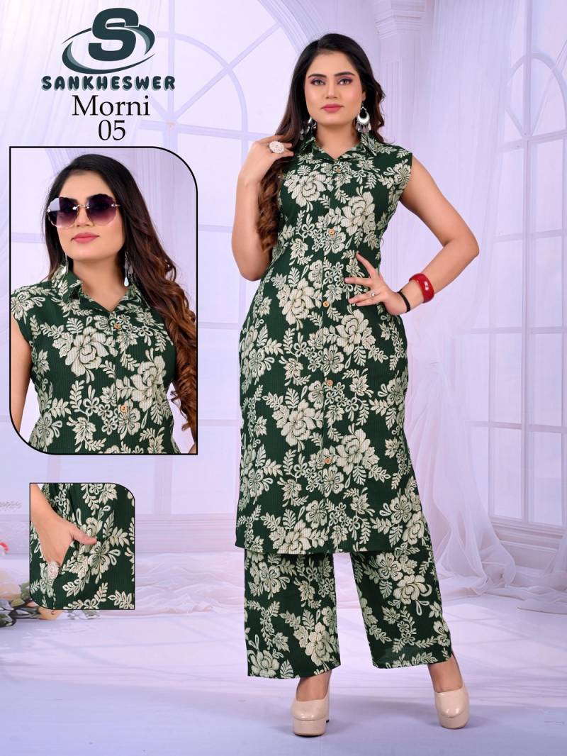 Sankheswer Morni Vol 1 Viscose Barlin Printed Readymade Collection