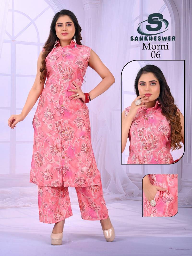 Sankheswer Morni Vol 1 Viscose Barlin Printed Readymade Collection