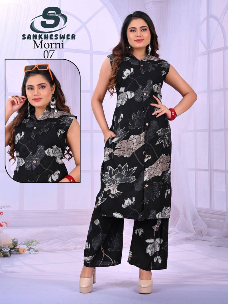 Sankheswer Morni Vol 1 Viscose Barlin Printed Readymade Collection