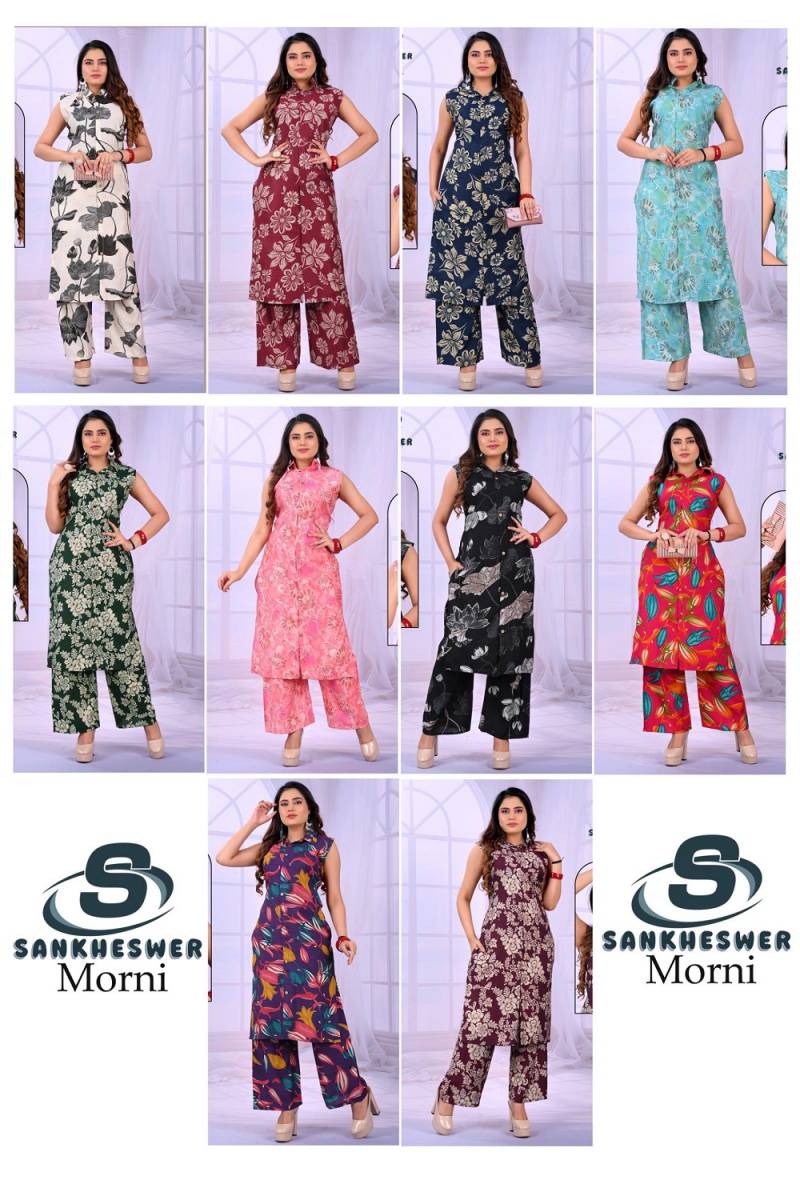 Sankheswer Morni Vol 1 Viscose Barlin Printed Readymade Collection