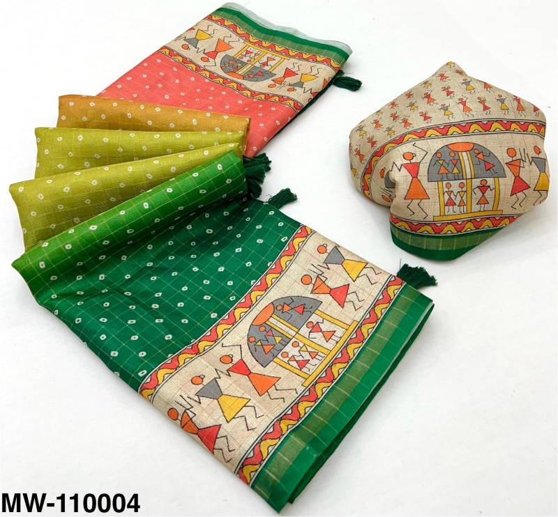 Rajyog Maheshwari Silk Vol 3 Cotton With Zari Chex Printed Saree