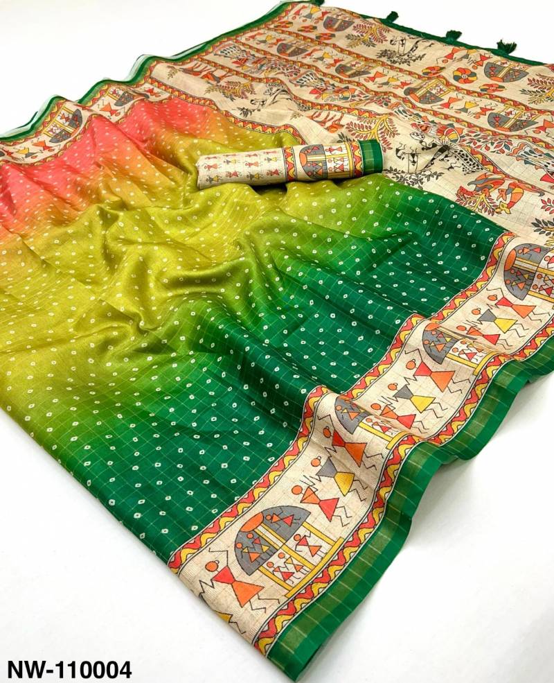 Rajyog Maheshwari Silk Vol 3 Cotton With Zari Chex Printed Saree