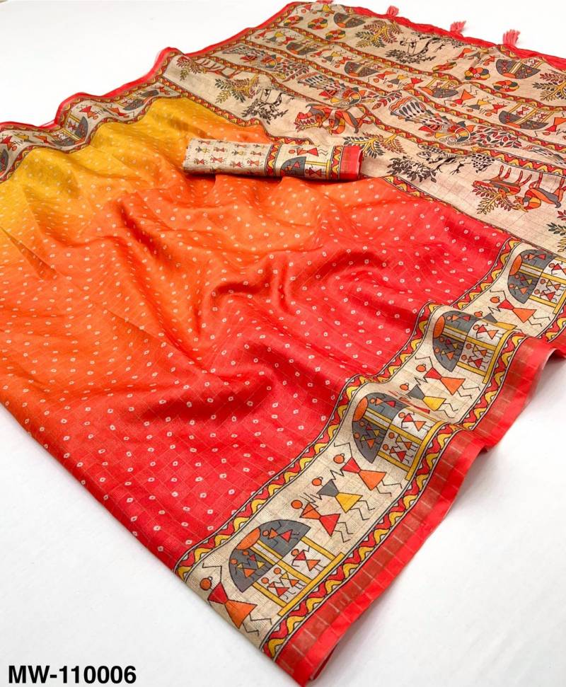 Rajyog Maheshwari Silk Vol 3 Cotton With Zari Chex Printed Saree