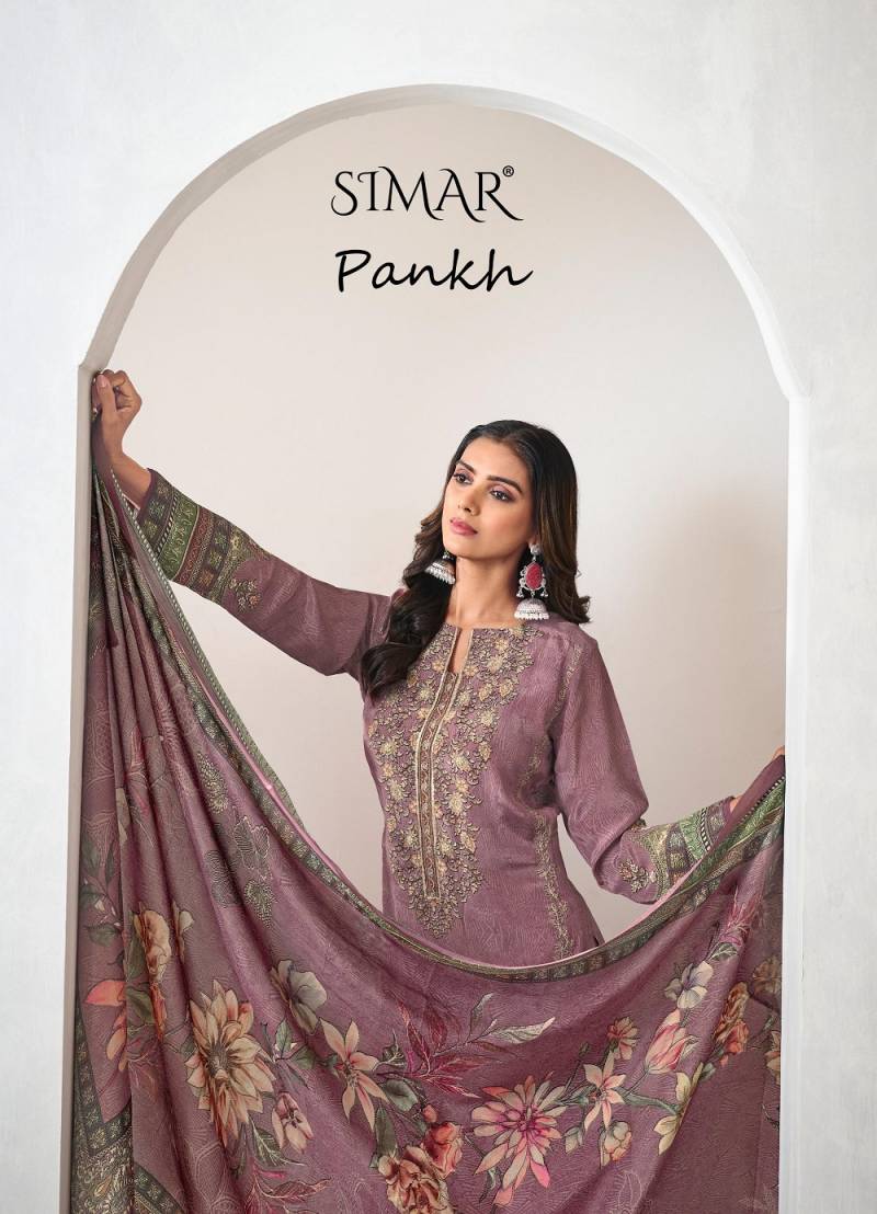 Glossy Simar Pankh Designer Digital Printed Salwar Suit